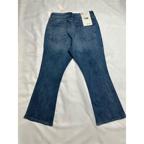 Warp+Weft Women’s PDX Bootcut Blue Jeans Size 14 Plus - Picture 2 of 11